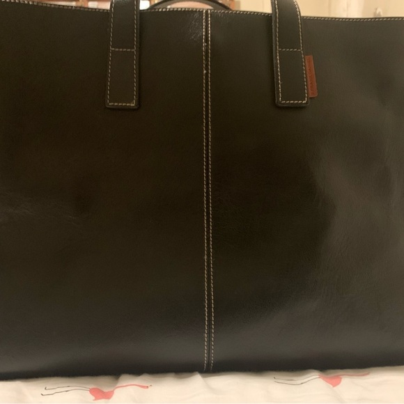 Other - Frank Daniel Black Leather Men's Bag